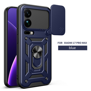 เคสโทรศัพท์ Lichicase แบบมีวงแหวนโลหะ ป้องกันเลนส์ 2 in 1 สำหรับ Xiaomi 17T 17T <span class=keywords><strong>Pro</strong></span>  ฝาหลังกันกระแทก - Product Image 3