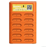 Kit de démarrage pour la mise en place d'un système de partage de batteries externes pour l'économie du partage, idéal pour les aéroports et les hôtels