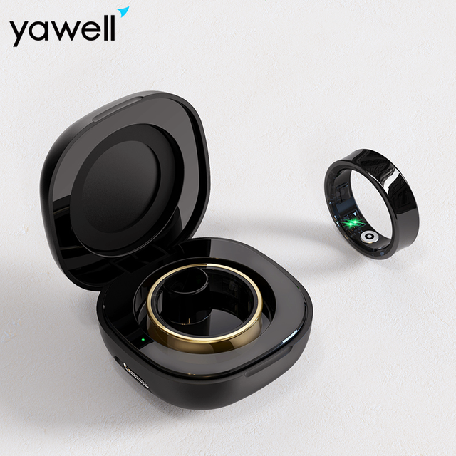 Yawell R09 Smart Ring Charging Case Smart Ring Gesture Control Smart Rings with Charge Box