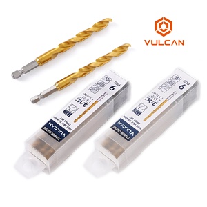 مجموعة مثاقب فولكان متدرجة الحجم لحفر ثقوب متعددة، بساق سداسي 3/<span class=keywords><strong>8</strong></span> بوصة، مطلية بالتيتانيوم، تثقب المعادن والخشب، للبيع بالجملة - Product Image 4