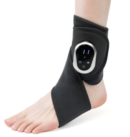 En gros, Enveloppe de massage portable sans fil rechargeable pour pieds et chevilles, avec chauffage, vibration et lumière LED, et fonction de soutien
