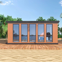 Nouveau modèle, maison conteneur de luxe à prix compétitif, petites maisons préfabriquées modernes de 40 pieds détachables en Chine
