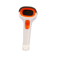 Lectores de código de barras con cable USB Escáner de código de barras 2D Escáner de mano Lector de largo alcance para almacén Biblioteca Supermercado en stock