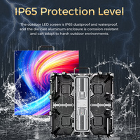 Модульный светодиодный шкаф для аренды с защитой IP65, 160 шт. °   Светодиодный экран P2.97 P3.91 для спортивных площадок внутри и вне помещений