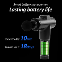 Pistolet de massage 99 niveaux de vitesse, écran tactile LED, 24W, percussion profonde pour soulager les douleurs musculaires, rechargeable