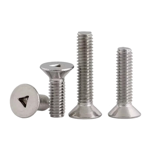 Tornillos Antirrobo y Antimanipulación de Acero Inoxidable 304 con Cabeza Plana Avellanada y Accionamiento Triangular M2 M3 M4 M5 - Product Image 2