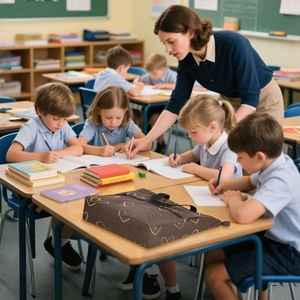 Bolso de mano con diseño de dibujos animados hawaianos, de gran capacidad, portátil y duradero, adecuado para la escuela, viajes y actividades al aire libre - Product Image 4