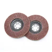 Red Aluminum Oxide Abrasive Flap Disc for Metal Polishing