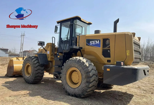 SEM656F Nouveau design Chargeur frontal chinois pour travaux de construction, 4 roues motrices, 5t 5 tonnes, chargeuse sur pneus pour grumes, transmission 4x4 SEM656F 656F SEM 656 - Product Image 2
