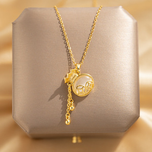 XL096 Collana Semplice in Acciaio Inox per Uomo e Donna, Gioiello Unisex da Tutti i Giorni, Catena Regolabile, Idea Regalo - Product Image 2