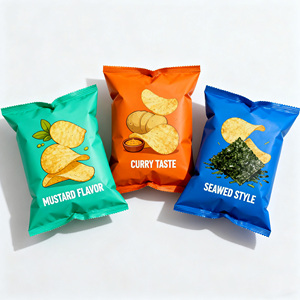 Tùy Chỉnh Bán Buôn In Nhiều Lớp Nhựa Nhiệt Con Dấu Trở Lại Con Dấu Phồng Khoai Tây Chiên Snack Bao Bì Thực Phẩm Túi - Product Image 3