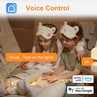 Interruptor Inteligente Antela Smart Vite Mini de 1 Vía y 16A con Wi-Fi, Encendido-Apagado-Encendido, 220-240V CA, para Medición de Energía y Control Remoto XZ-TDW161 PC