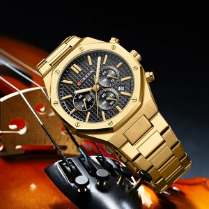 Montre à quartz pour homme CURREN 8440, bracelet en acier, chronographe, calendrier, montres de business pour homme, Relojes Para Hombres - Product Image 3