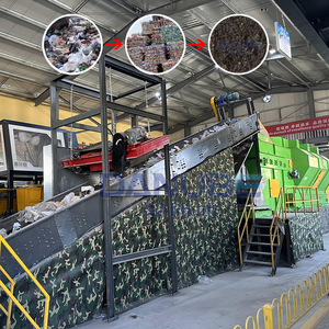 China 200ton Municipal Waste Sorting Line Waste Management Equipment Waste Disposal Machine - Product Image 1