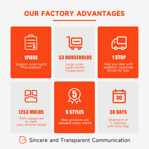 Herstellerangepasste Klassische Geschnitzte Metall-Sofabeine Made in China Luxuriöse Verchromte Tisch- und Schrankbeine Langlebige Möbelbeine - Product Image 4