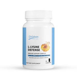 Integratore per il Supporto Immunitario OEM ODM L-Lisina Miscela Sinergica di L-Lisina Foglie d'Olivo Aglio Vitamina <span class=keywords><strong>C</strong></span> e Zinco - Product Image 6