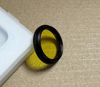 Fabricant Direct Personnalisé OEM ODM Lentille de Filtre Orange Jaune UV Multi-couches Usinée CNC par Brochage E19 Leica Elmar L39 50/3.5