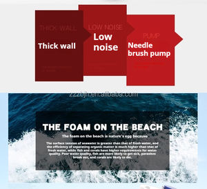 Ae 40d 50d 70d Zeewater <span class=keywords><strong>Mini</strong></span> Micro <span class=keywords><strong>Aquarium</strong></span> 70-150l Eiwit <span class=keywords><strong>Skimmer</strong></span> Voor Woonkamer Moderne Plastic Stille Aquaria - Product Image 5