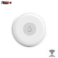 Détecteur d'alarme de niveau d'eau sans fil intelligent Zigbee haute précision pour usage domestique et extérieur