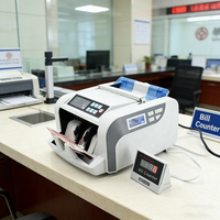Machine à compter l'argent de haute qualité avec fonction de détection UV/MG, compteur de billets