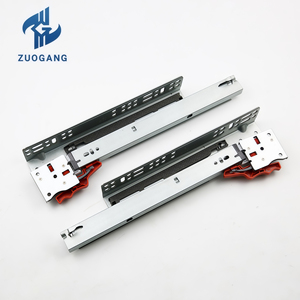 Bán Hàng cổ điển dưới núi undermount mềm đóng cửa ngăn kéo đường sắt Kính thiên văn trượt với clip Trung Quốc nhà máy - Product Image 2