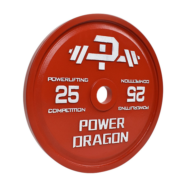 Powerlifting Barbell Piece Fitness Training Commercial Weight Piece Color Plate Manufacturer