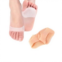 Coussinets en silicone alvéolés pour l'avant-pied, antidérapants, anti-douleur, pour talons hauts (taille moyenne)