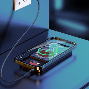 Nouvelle batterie externe haute capacité <span class=keywords><strong>12000mAh</strong></span> pour téléphone PD 22.5W Camping en plein air Charge portable pour téléphone portable Affichage numérique LED Bande de puissance - Product Image 5