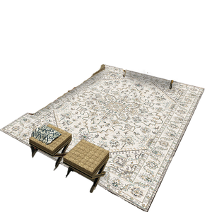 Châu Âu Sang Trọng Phong Cách Hiện Đại Máy Làm Polyester Chống Vết Dày Khu Vực Lớn Thảm Cho Nhà Phòng Khách Du Lịch 1 Mảnh Moq - Product Image 1