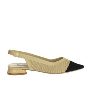 Ballerines pour femmes Keys K 10663, chaussures plates noires à bout pointu, style slingback - Product Image 4
