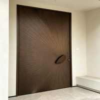 Porte d'entrée extérieure sur mesure, porte d'entrée de taille personnalisée, fabricant direct d'usine OEM