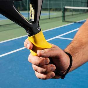 PACPICK PA-15 Correcteur de posture pour raquette de tennis et de pickleball, aide à l'entraînement en silicone pour débutants, jaune/noir/bleu, 3 tailles - Product Image 3