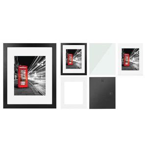 Hot Sale Customized logo and Size Picture <strong>Frame</strong> Wall Hanging <strong>Gallery</strong> Display MDF Black Picture Photo <strong>Frame</strong> - Product Image 3