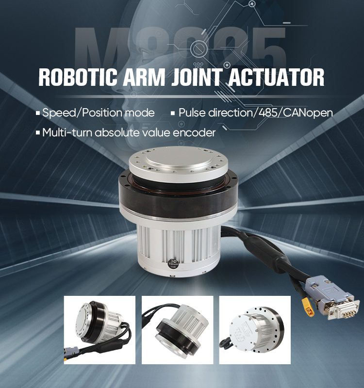 Rotary Motor Electronic Actuators with Harmonic Drive+ Encoder+ ...