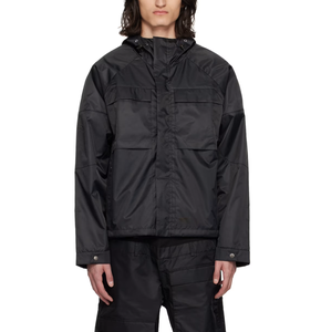 फ्लोरोसेंट शीतकालीन क्विल्ड हुडी स्वेटर आकस्मिक करीबी एनीम कढ़ाई 20 डी पकने जलरोधी रोधी लोगो जैकेट - Product Image 1