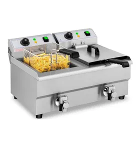 Special design widely used electric fryer with tap deep fryer commercial electric