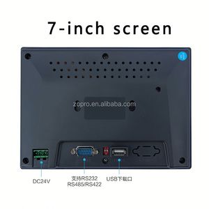 แผงหน้าจอสัมผัส HMI ขนาด 7 นิ้ว และแผงควบคุมอุตสาหกรรม PLC ซีรีส์ FX3U พร้อมสายเคเบิลสื่อสารสำหรับดาวน์โหลด หน้าจอควบคุมอุตสาหกรรม - Product Image 3