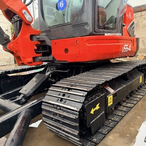 รถขุดขนาดเล็ก Kubota U55-4 มือสอง นำเข้าจากญี่ปุ่นแท้ เครื่องจักรก่อสร้างขนาดกะทัดรัด ใช้งานได้หลากหลาย - Product Image 5