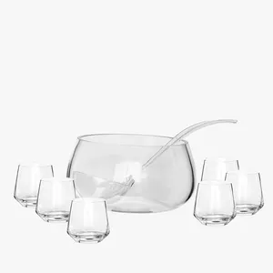 2021打孔碗玻璃打孔饮料玻璃聚会使用