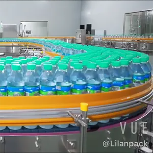 Fully Automatic Carbonated Juice/Mineral Pure Water/Oil Bottle Filling Production Line
