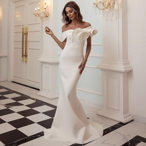 Gaun Pesta Wanita Panjang Elegan 2021 Gaun Malam Seksi - Product Image 4