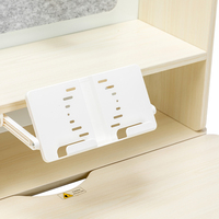 Ensemble de bureau et de chaise d'apprentissage pour enfants réglable en hauteur pour l'école, table d'étude ergonomique en métal pour enfants, adolescents, filles