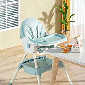 HOWAWA H8847 Chaise haute portable en plastique au <span class=keywords><strong>design</strong></span> moderne pour bébés et enfants de 6 mois à 6 ans, pour la salle à manger/la cuisine, le salon - Product Image 3