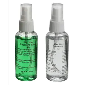 60Ml Leverancier Professionele Pre En Na Wasolie En Ontharingswax Spray Voor Haarverwijdering Wax Behandeling