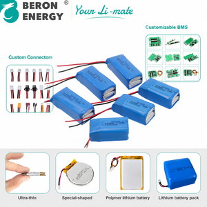 Batterie Li-ion 3,7 V 400 mAh 600 mAh, pochette de batterie Lipo pour instrument de beauté, stylo de traduction, personnalisation OEM, FDS - Product Image 2