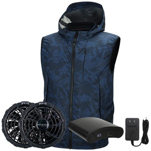 Chaleco Refrigerante con Aire Acondicionado de 30V, Chaleco Refrigerante con Ventiladores Extraíbles y Batería - Product Image 3