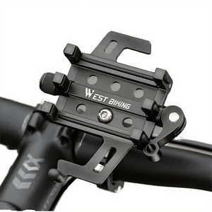 Soporte para Teléfono Celular de Bicicleta de Aleación de Aluminio Ajustable de Liberación Rápida Personalizado WEST BIKING, Fácil Instalación, Diseño Duradero - Product Image 3