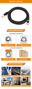 Rj45 <span class=keywords><strong>UTP</strong></span> FTP STP CAT5e <span class=keywords><strong>CAT6</strong></span> cat6A CAT7 bị mắc kẹt tốc độ snag ít mèo 5E 6 6A 7 Ethernet Mạng LAN vá dây cáp dẫn - Product Image 4