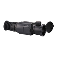 Télescope monoculaire thermique infrarouge d'extérieur, longueur focale 25 mm, résolution 384*288, autonomie de 5 heures