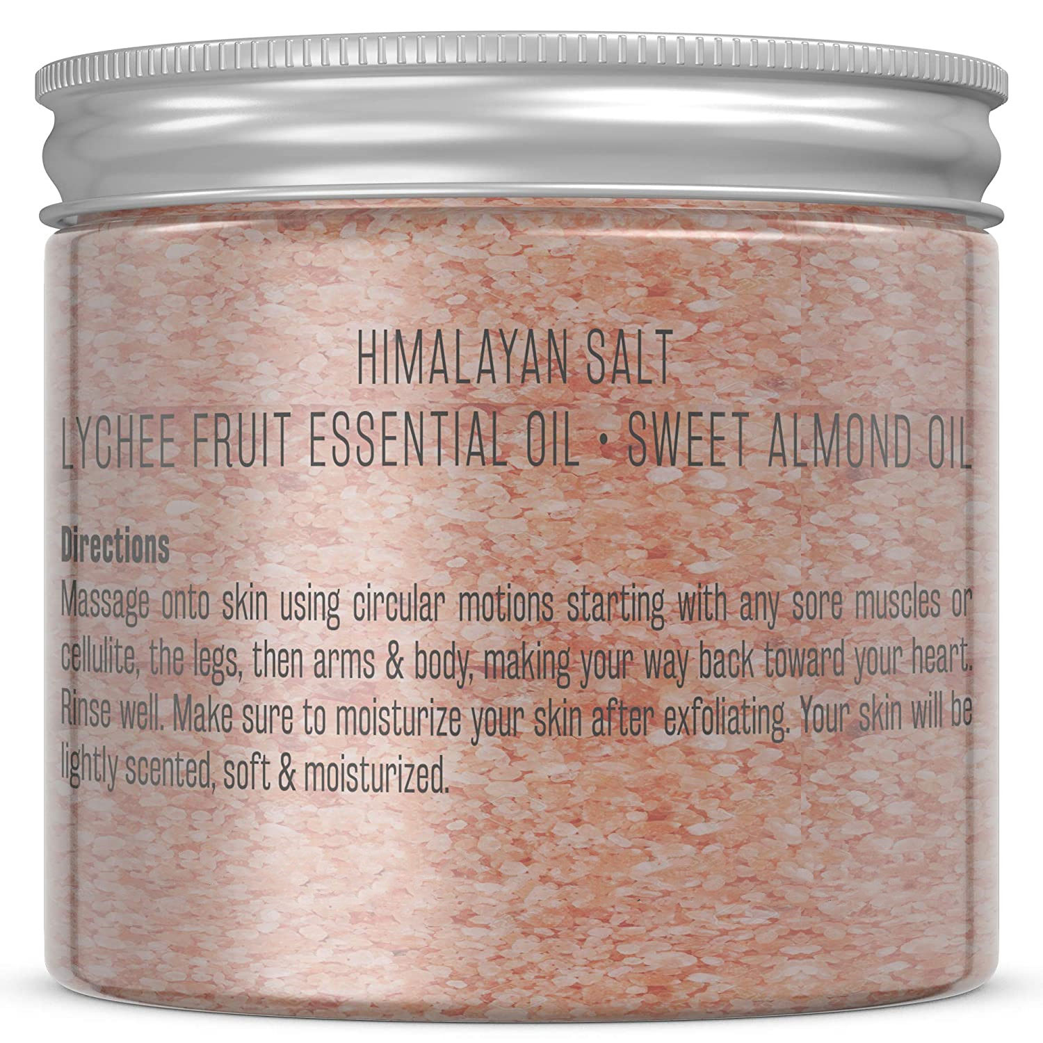 Hot Selling  Private Label Himalayan Salt Scrub Natural Body Sugar Scrub Exfoliate Skin Whitening products